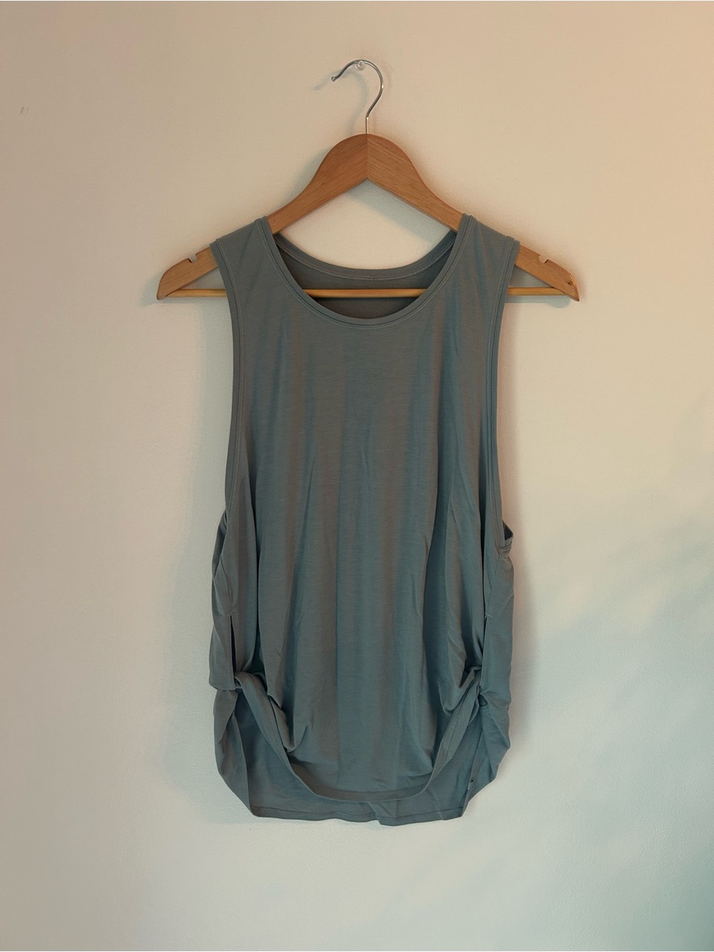 lululemon athletica Side-Knot Muscle Tank - Slate Blue